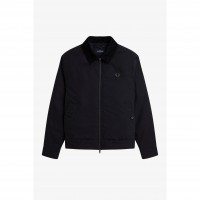 яке,fred,perry,men,s,caban,barn,jacket,black,184