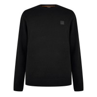 пуловер,мъжки,пуловери,boss,kanovano,knitted,jumper,black,001