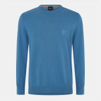 пуловер,облекла,на,разпродажба,мъжки,пуловери,boss,kanovano,knitted,jumper,open,blue