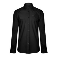 облекла,на,разпродажба,мъжки,ризи,boss,men's,hbb,hank,long,sleeve,shirt,premium,poplin,black,001