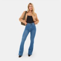 дънки,дамски,дънки,i,saw,it,first,high,waist,flare,jeans,mid,blue
