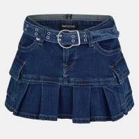 дамска,пола,поли,и,къси,панталони,true,religion,women,s,belted,cargo,denim,skirt,la,serena