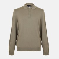 блуза,мъжки,пуловери,boss,men's,bono,knitted,polo,knitwear,open,brown,245
