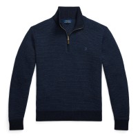 пуловер,мъжки,пуловери,polo,ralph,lauren,men,s,soft,touch,structured,fit,crew,neck,jumper,hunter,navy