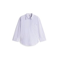 риза,с,дълъг,ръкав,дамски,ризи,tommy,hilfiger,women's,poplin,long,sleeve,shirt,hugh,stp,blue