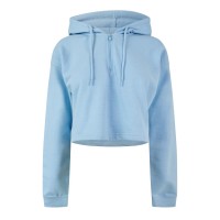 суичър,дамски,горнища,с,качулка,дамски,облекла,размер,miso,women's,cropped,hoodie,blue