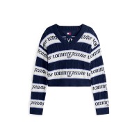 дамски,плетени,дрехи,tommy,jeans,tj,logo,knit,ld54,naby,white