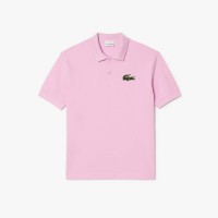 блуза,с,яка,мъжки,тениски,lacoste,loose,fit,piqu,polo,shirt,pink