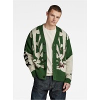 жилетка,мъжки,пуловери,g,star,holiday,loose,knitted,cardigan,nuri,green