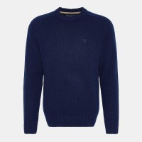 пуловер,мъжки,пуловери,barbour,grangetown,crew,neck,jumper,navy,ny91
