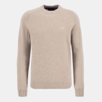 пуловер,мъжки,пуловери,barbour,grangetown,crew,neck,jumper,stone,st17