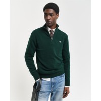 мъжки,пуловери,gant,extrafine,lambswool,half,zip,tartan,tartan,green
