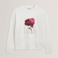 дамски,плетени,дрехи,ted,baker,ted,floralpatch,swt,ld62,ivory