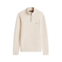 пуловер,мъжки,пуловери,tommy,hilfiger,men's,crew,neck,jumper,oatmilk