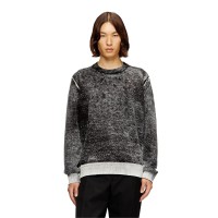 пуловер,мъжки,пуловери,diesel,men,s,crew,neck,jumper,black