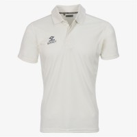 риза,с,къс,ръкав,крикет,в,училище,мъжко,облекло,за,крикет,shrey,cricket,performance,playing,shirt,short,sleeve,off,white