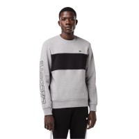 блуза,облекла,на,разпродажба,мъжки,пуловери,lacoste,crewneck,colour,block,sweatshirt,silver,black