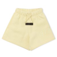 детски,поларени,къси,панталони,детски,3/4,панталони,fear,of,god,essentials,unisex,kids',fleece,jogger,shorts,canary