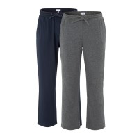 мъжка,пижама,мъжки,пижами,linea,long,pant,pyjamas,bottoms,mens,2pk,navy,charcoal