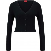 дамска,жилетка,hugo,sanderin,10247854,01,cardigan,womens,black