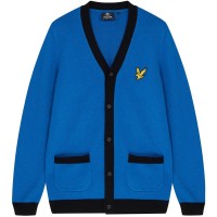 мъжка,жилетка,мъжки,пуловери,lyle,and,scott,and,scott,block,cardigan,mens,bright,blue,mrl