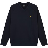 мъжка,блуза,мъжки,ежедневни,облекла,мъжки,горнища,с,качулка,lyle,and,scott,lyle,and,scott,v,neck,cropped,sweater,mens,dark,navy,z271
