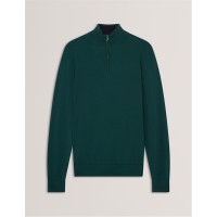 мъжки,пуловери,ted,baker,ted,merino,half,zip,sn00,green