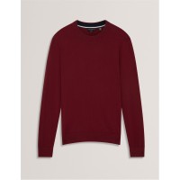 мъжки,пуловери,ted,baker,ted,merino,crewneck,sn00,oxblood