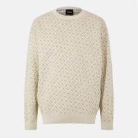 плетена,блуза,мъжки,пуловери,мъжки,тениски,boss,men's,cjimino,crew,neck,cotton,knitted,top,open,white,131