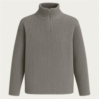 пуловер,дамски,плетени,дрехи,i,saw,it,first,zip,neck,jumper,grey