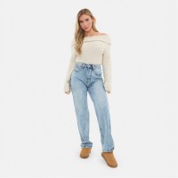 пуловер,дамски,плетени,дрехи,i,saw,it,first,boucle,bandeau,jumper,cream
