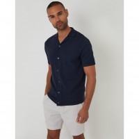 тениска,threadbare,men,s,tweedale,knitted,t,shirt,navy