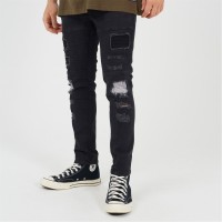 мъжки,дънки,brave,soul,wash,biker,jean,charcoal