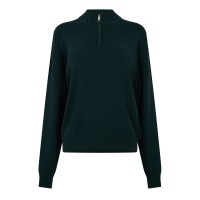 дамски,плетени,дрехи,jack,wills,quarter,zp,knit,jumpr,ld44,dark,green