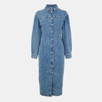 дамска,пола,поли,и,къси,панталони,hugo,women,s,gesina,denim,skirt,bright,blue