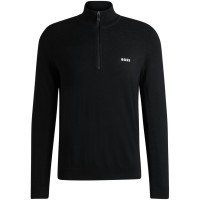 пуловер,мъжки,пуловери,boss,men's,momentumx,qz,jumper,black,001