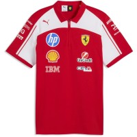 разпродажба,puma,дамски,тениски,дамски,топове,дамски,горнища,размер+,puma,puma,scuderia,ferrari,f1,replica,polo,unisex,puma,red