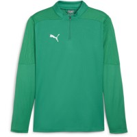 мъжки,полари,мъжко,фитнес,облекло,всички,фитнес,облекла,puma,men,s,teamfinal,training,1,4,zip,fleece,green,silver