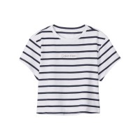 дамски,топове,calvin,klein,women,s,baby,tee,black,white
