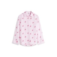 дамска,риза,дамски,ризи,tommy,hilfiger,women,s,long,sleeve,plain,shirt,rose,petal