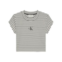 бебешка,тениска,дамски,топове,calvin,klein,jeans,ckj,baby,rib,tee,ld63,black