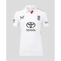 крикет,в,училище,дамски,топове,дамски,облекла,размер,castore,womens,26,27,england,cricket,test,shirt,white