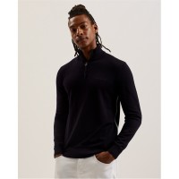 облекла,на,разпродажба,мъжки,пуловери,ted,baker,ted,fashbee,halfzip,sn44,navy