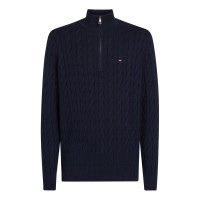 блуза,мъжки,пуловери,tommy,hilfiger,half,zip,sweater,desert,sky,dw5