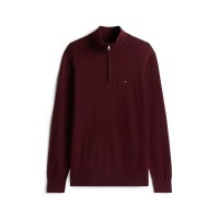 блуза,мъжки,пуловери,tommy,hilfiger,half,zip,sweater,deep,burg,xih