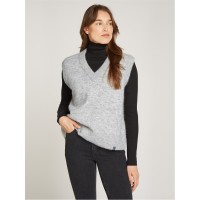 блуза,дамски,плетени,дрехи,calvin,klein,jeans,textured,sweater,vest,grey,heather