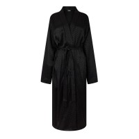 boss,monogram,silk,dressing,gown,black