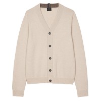 жилетка,мъжки,пуловери,ps,paul,smith,men's,wool,cardigan,beige,08
