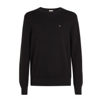 блуза,мъжки,пуловери,calvin,klein,micro,pique,structure,sweater,ck,black