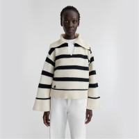 дамски,плетени,дрехи,axel,arigato,clio,crop,polo,black,white